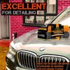 Towelogy® Microfibre Car Cleaning Cloths 800gsm High Density CHEMICAL FREE