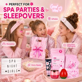 18 Pack Skincare Gifts Set for Kids & Girls,Skin Care Gifts for Teen Girls