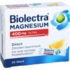 Biolectra Magnesium 400 mg ultra direct Zitronengeschmack, 20 pcs. Sachets