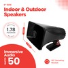 Pyle 6" Portable PA Horn Speaker for Indoor/Outdoor Use, 50W