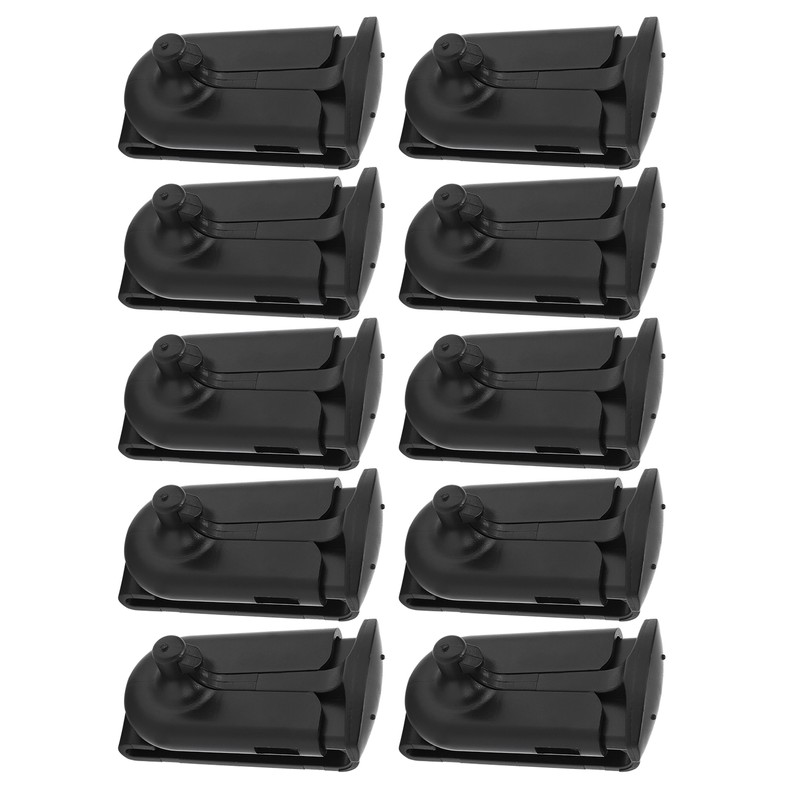 10pcs Walkie Talkie Belt Clip Clamps Intercom Belt Back Clip
