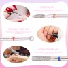 20 PCS Cuticle Bit for Nail Drill, 3/32''Nail Bits