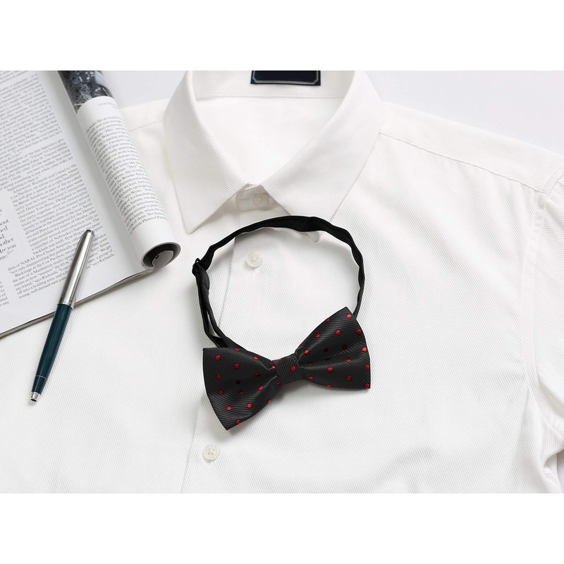 Allegra K Men's Women's Bowtie, Bowtie, Ribbon, Polka Dot Pattern,