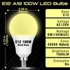 E12 LED Candelabra Bulb 100Watt Equivalent, 4000K Natural White, E12