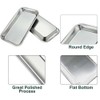 Small Metal Tray Stainless Steel Instrument Trays Rectangular Metal Tray