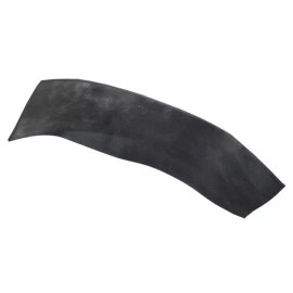 Tracto 4 Inch Wide Rubber Fuel Tank Strap Liner Without Outer Lip - Sold Per Foot