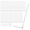 30 Pcs Ballpoint Pen Refills, Replaceable Retractable Black Ink Ballpoint