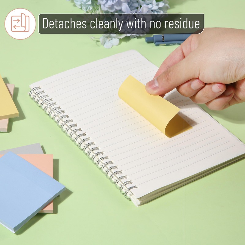 Mr. Pen- Sticky Notes, 3”x3”, 12 Pads, 600 Sheets, Colorful