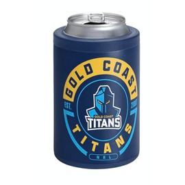 Gold Coast Titans NRL Rugby League Insulated Can Cooler with Lid