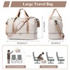 Large Travel Duffle Bag,Carry-on Overnight Weekender Bags for Women