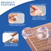 KOLIBROX Table Corner Protectors for Child - Anti-Collision Table Edge