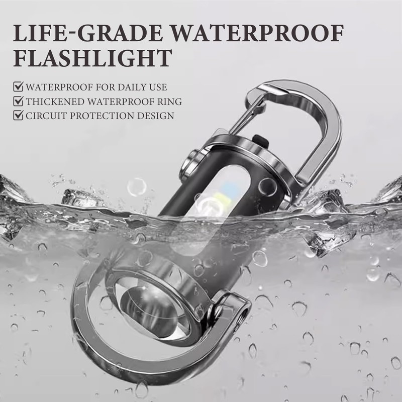 Mini Keychain Flashlight Waterproof Mini LED Torch Keychain