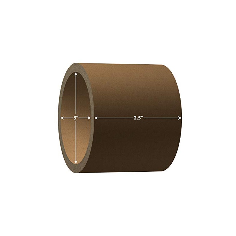 Label Cores 3" Inner Diameter. Rigid Cardboard. Variety of Widths