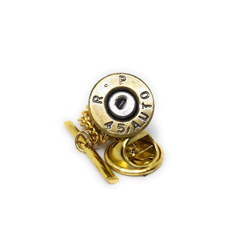 Menz Jewelry Accs Bullet .45 Caliber TIE TACK Manufacturer Direct