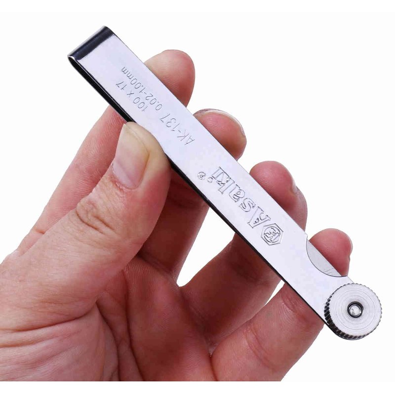 Stainless Steel Thickness Gauge, Gap Gauge, Thickness, Thinness, Measure, 17