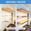 Floating Shelf Bracket 3/8" Thick Heavy Duty Shelf Brackets 3