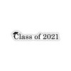 Class of 2021 Sticker, Laptop Sticker, Water Bottle Sticker, Phone
