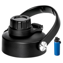 Prurex Replacement Spout Lid for Takeya Wide Mouth 18, 22, 24, 32, 40, 64oz, Water Bottle Lid with Carry Handle - Ideal for Gym & Sport, Leak-Poor