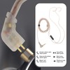Create idea B Pin 3.5mm Earbud Replacement Cable with Mic