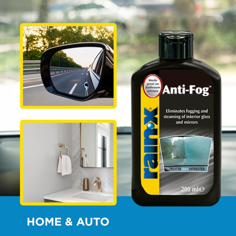 Rain-X Anti-Fog - Prevents Fogging & Misting on Car Windows