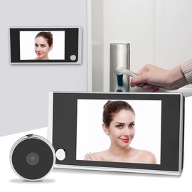 Digital Door Viewer,3.5" LCD Door Peephole Camera Viewer,120 Degree Wide Angle Photo Peephole Viewer,Doorbell Home Security Monitor