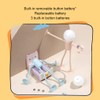 Allayu Inverted Funny Sports Night Light Changeable Shape Lamp for