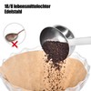 Doosu Long Coffee Spoon, 18/8 Stainless Steel Measuring Spoon with