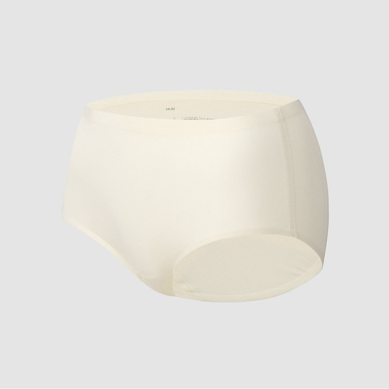 JAJU [JAJU] Women's Modal No-Line Hip Hugger Panty 3-Pack_Lemon