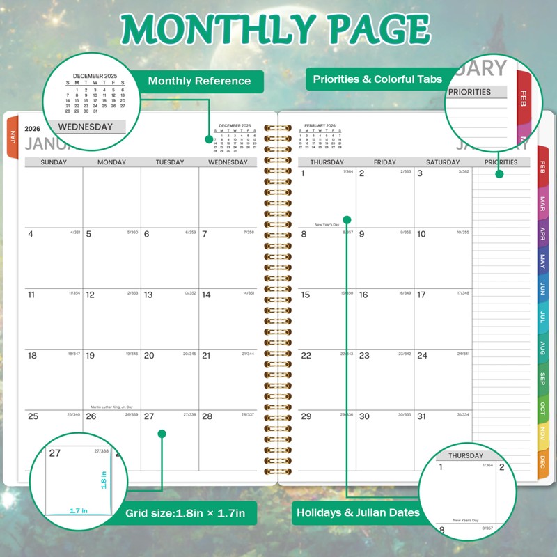 2026 Appointment Book/Planner - Appointment Book 2026, Jan.2026 - Dec.2026,