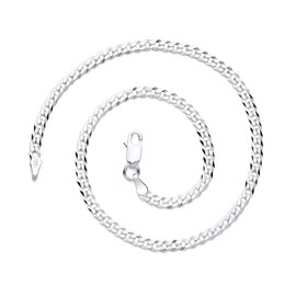 Old English Jewellers 925 Sterling Silver 10.5 inch Curb Ankle Bracelet Anklet - 3mm Width