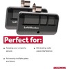 LiftMaster 893LM 3-Button Garage Door Opener Remote Control, Dark Gray