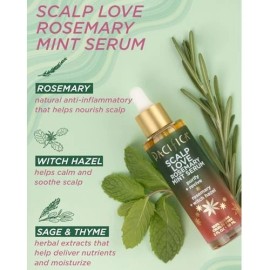 Pacifica Rosemary Mint Scalp Love Serum Detoxifies Itchy Scalp Boosts Hair Growth 2 Fl Oz