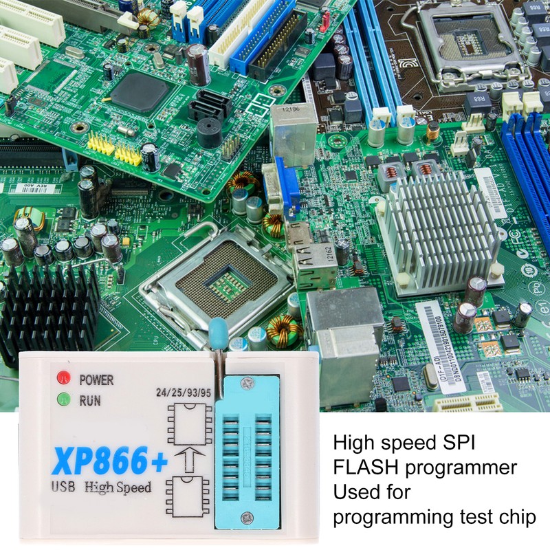 High Speed SPI FLASH Programmer 24 25 93 BIOS Chip