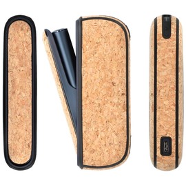 SOAREM Cork Compatible Cover Case, IQOS Case, Ilma Case, Door Cover, IQOS Compatible, Ilma Compatible, ILUMA Compatible, Protection, Cork Material
