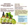 Botanical Beauty Organic GRAPE SEED OIL 100% Pure Natural VIRGIN
