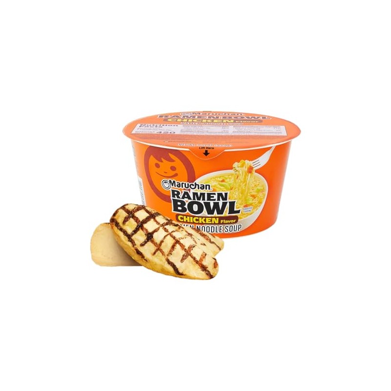 Maruchan Bowl Chicken Ramen Noodles, 3.32 Oz
