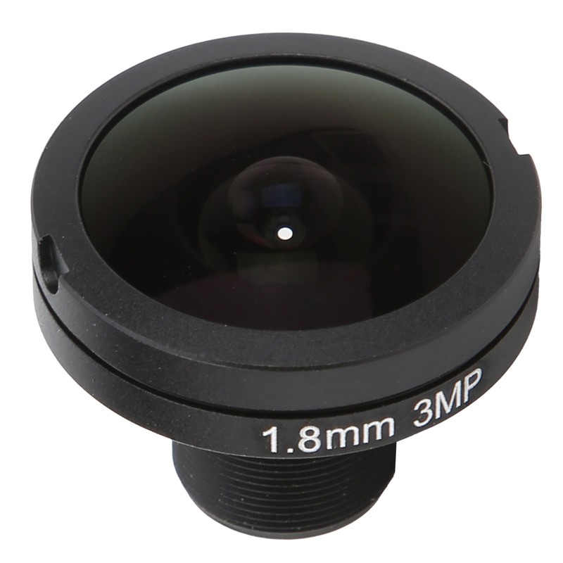 Camera Fisheye Lens 3MP 180° 1.8mm Optical Focal Length M12x0.5