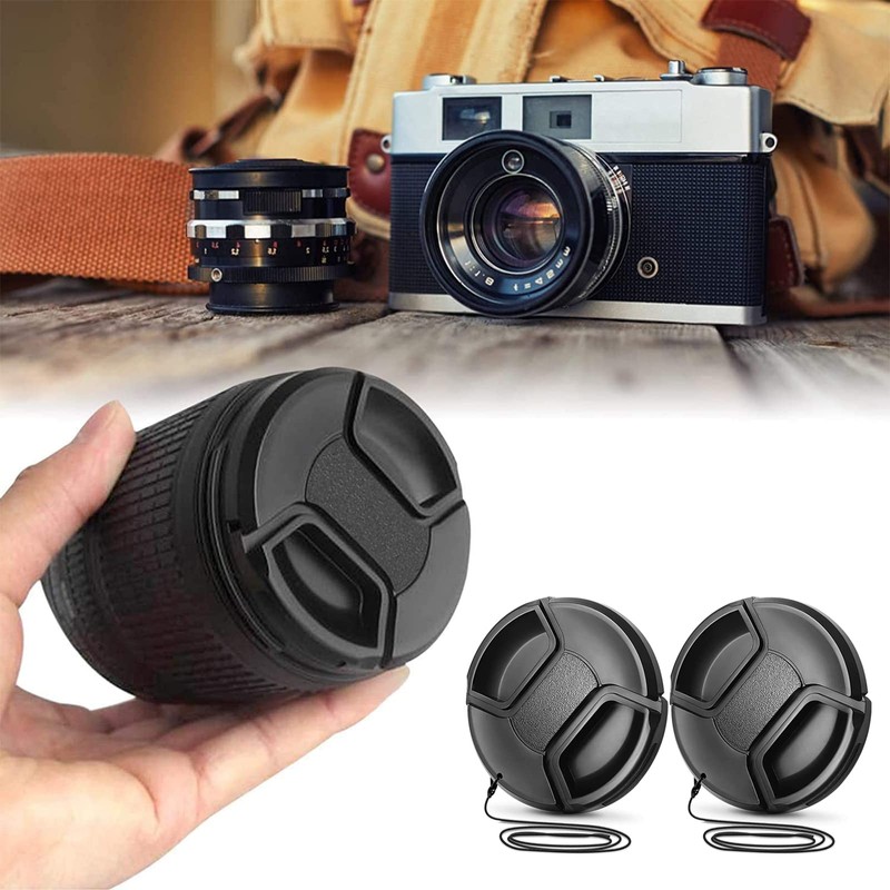 2pcs 52mm Lens Cap Lens Cap Lens Cap Lens Protector