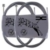 Cyclingcolors 2 x 2700 mm High Quality Steel Bicycle MTB