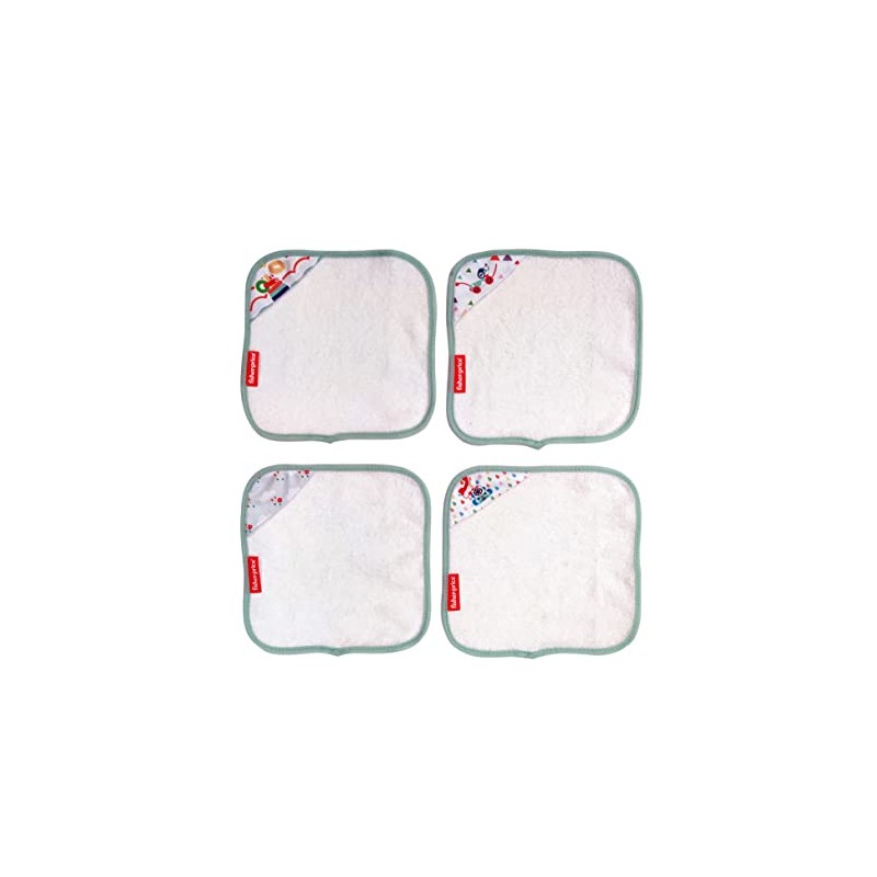 FISHER PRICE - SET 4 TOALLITAS FACIALES