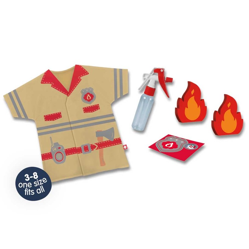 SES Creative 18021 Fancy Dress Set Fire Brigade Various Colours
