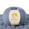 Gisimo 100% Merino Wool Yarn, 3-Ply Luxurious and Soft Yarn