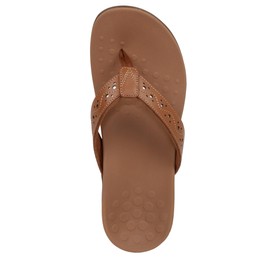 Vionic ALIZA2456W Aliza Toffee LTHR 6 W