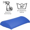 ATC Handels GmbH Lumbar Cushion with Faux Leather Cover 37