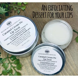 Bloom Botanica Skincare Lip Exfoliating Treatment | Caramel Lip Treat| Lip Polish| Lip Mask| Sexy Lips