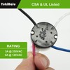 YukiHalu Ceiling Fan Pull Chain Switch 3 Speed 4 Pre-Installed