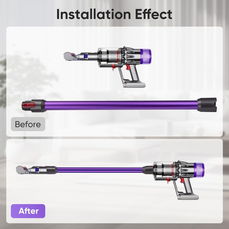 LBLVBNEWD Replacement Wand Quick Release Wand Compatible with Dyson V7