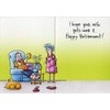 Oatmeal Studios Retired Man Golfing Funny/Humorous Retirement Card for Him/Man