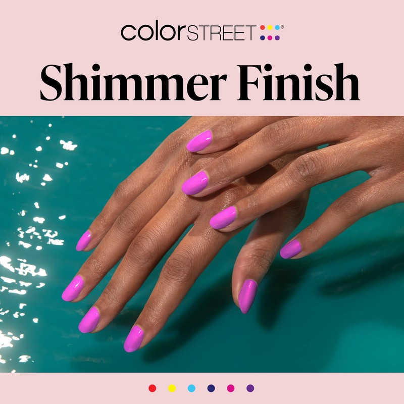 Color Street Mermaid Magic Nail Strips