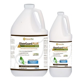 GlazeGuard Plus Gloss Anti-Slip Floor Coating Sealer (1 Qrt Pro-Grade Kit)